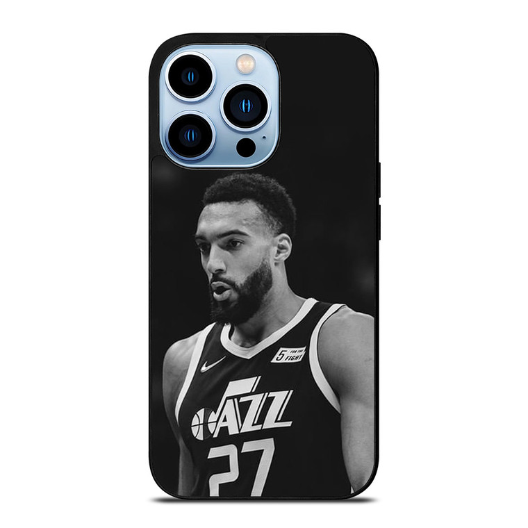 RUDY GOBERT UTAH JAZZ BLACK iPhone 13 Pro Max Case Cover