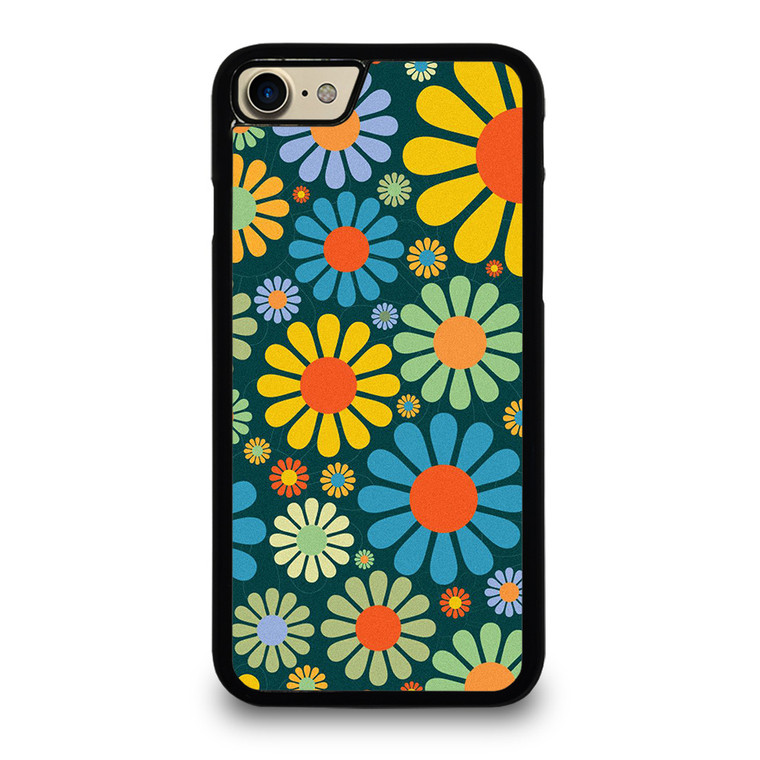 HIPPIE FLOWER PATTERN iPhone 7 / 8 Case Cover