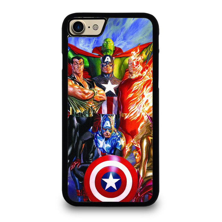 JUSTICE LEAGUE ALEX ROSS iPhone 7 / 8 Case Cover