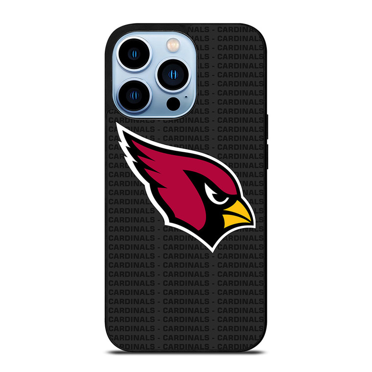 ARIZONA CARDINALS FOOTBALL TEXT iPhone 13 Pro Max Case Cover