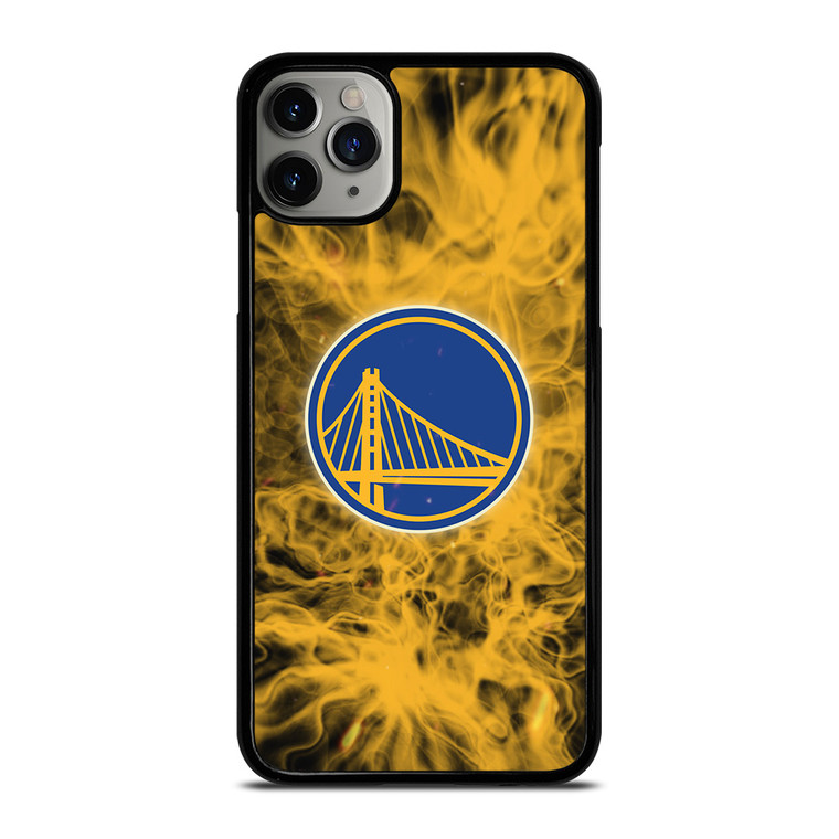 GOLDEN STATE WARRIORS BASKETBALL NBA FIRE iPhone 11 Pro Max Case Cover