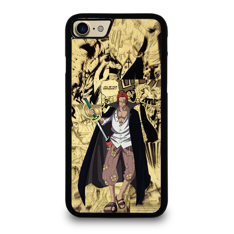 SHANKS ONE PIECE MANGA iPhone 7 / 8 Case Cover