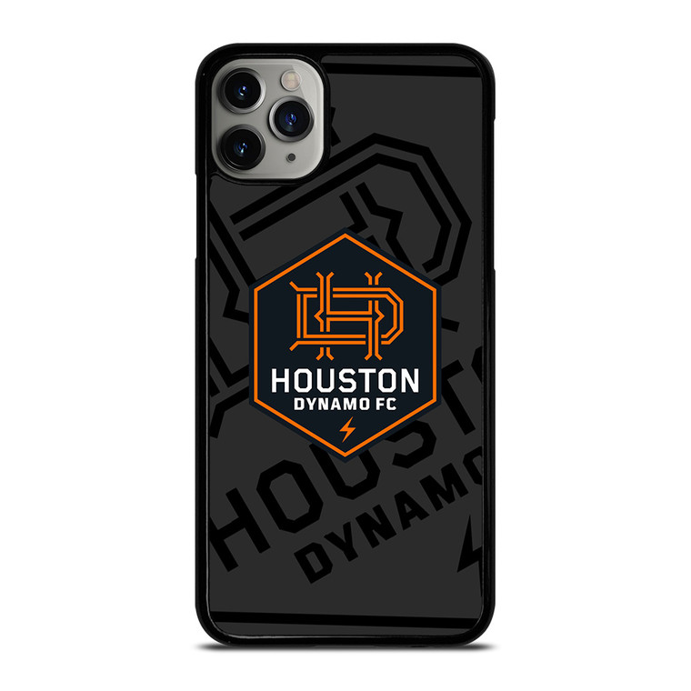 HOUSTON DYNAMO FC MLS BLACK iPhone 11 Pro Max Case Cover
