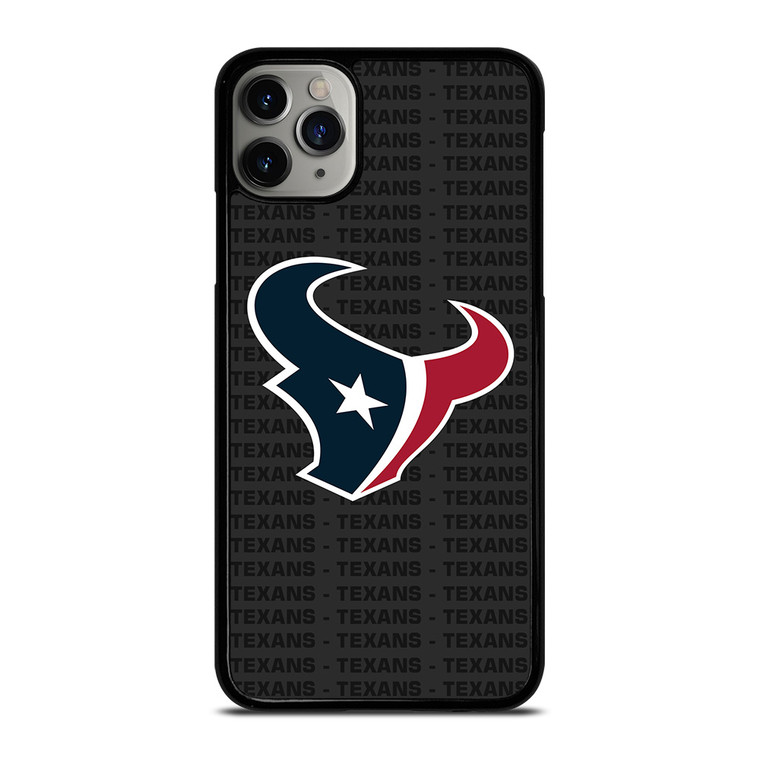 HOUSTON TEXANS FOOTBALL TEXT iPhone 11 Pro Max Case Cover