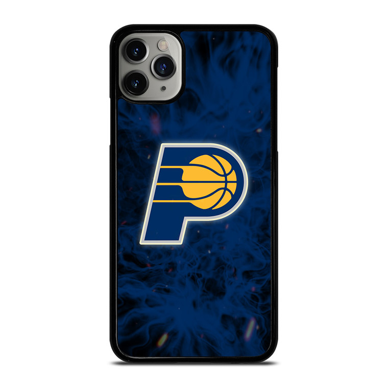 INDIANA PACERS BASKETBALL NBA FIRE iPhone 11 Pro Max Case Cover