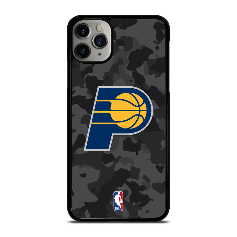 INDIANA PACERS BLACK CAMO iPhone 11 Pro Max Case Cover