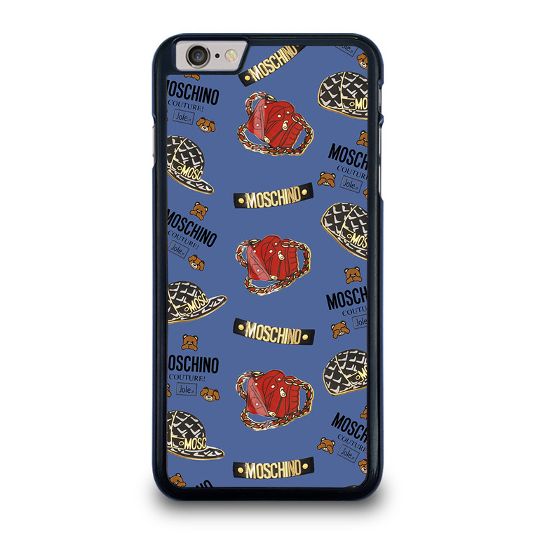 MOSCHINO BEAR COUTURE PATTERN iPhone 6 / 6S Plus Case Cover
