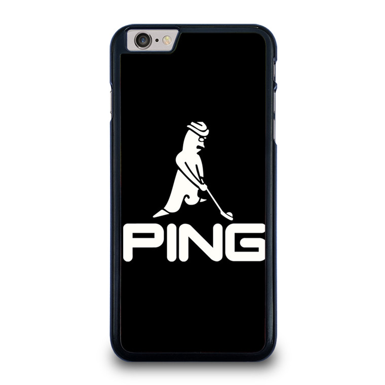 PING GOLF BLACK LOGO iPhone 6 / 6S Plus Case Cover