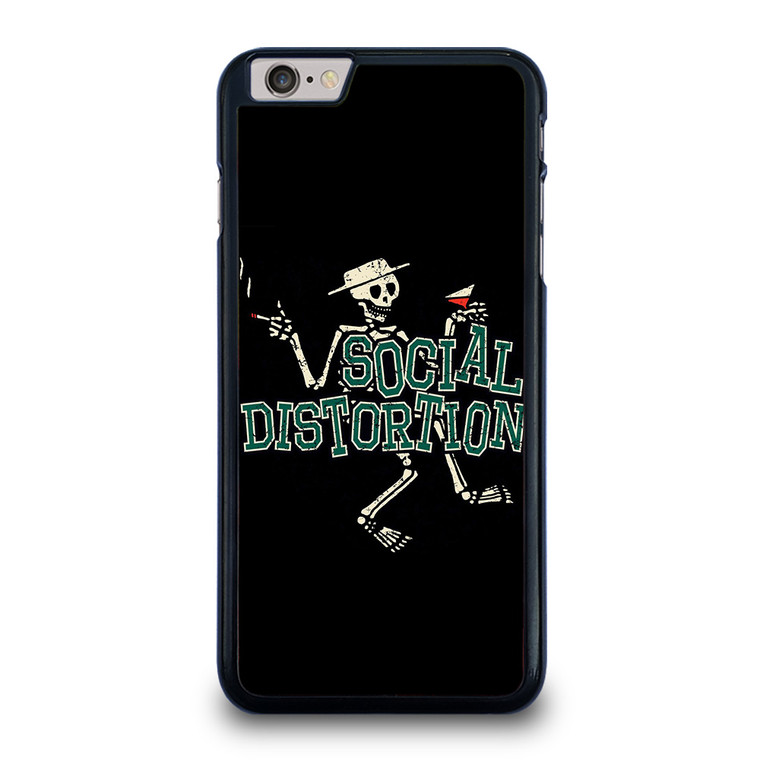 SOCIAL DISTORTION SKULL ART iPhone 6 / 6S Plus Case Cover