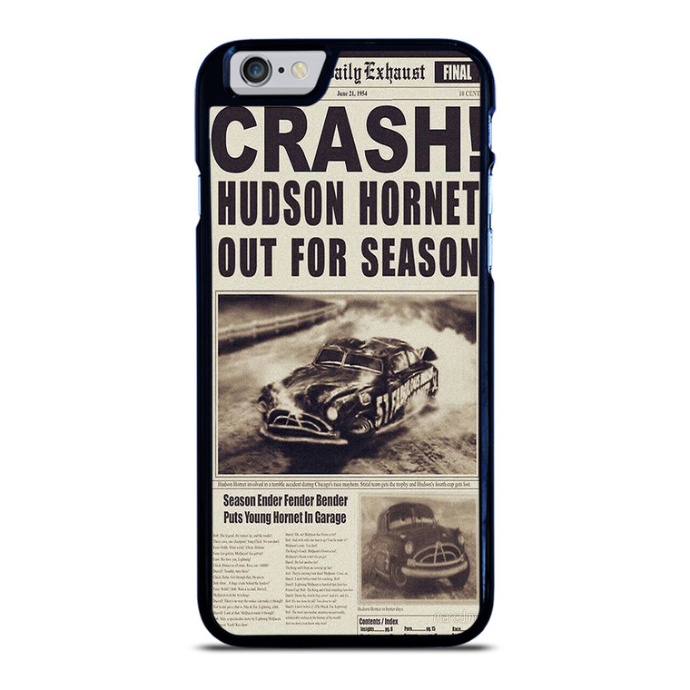 DOG HUDSON HORNET CARS MAGAZINE iPhone 6 / 6S Case Cover
