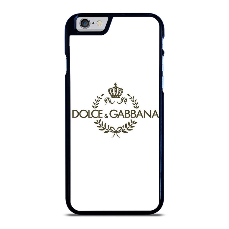 DOLCE AND GABBANA WHITE LOGO iPhone 6 / 6S Case Cover