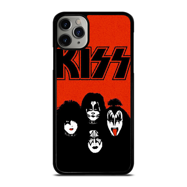 KISS RED ROCK BAND iPhone 11 Pro Max Case Cover