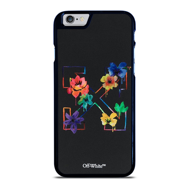 OFF WHITE COLORFUL FLOWER iPhone 6 / 6S Case Cover