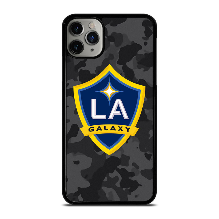 LA GALAXY MLS BLACK CAMO iPhone 11 Pro Max Case Cover