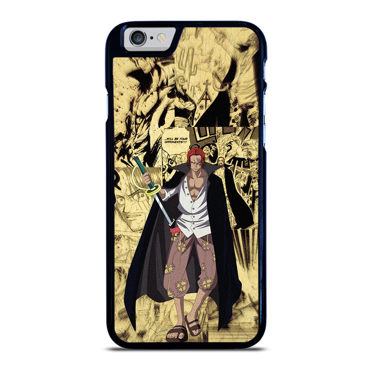 SHANKS ONE PIECE MANGA iPhone 6 / 6S Case Cover