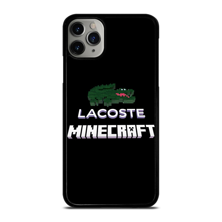 LACOSTE X MINECRAFT GAMES iPhone 11 Pro Max Case Cover LACOSTE X MINECRAFT GAMES iPhone 11 Pro Max Case Cover