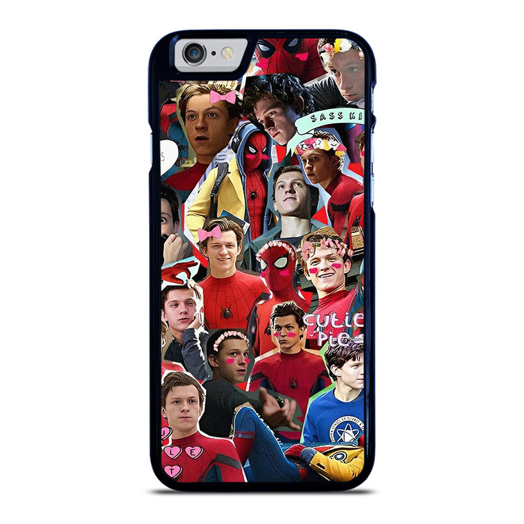 TOM HOLLAND SPIDERMAN COLLAGE iPhone 6 / 6S Case Cover