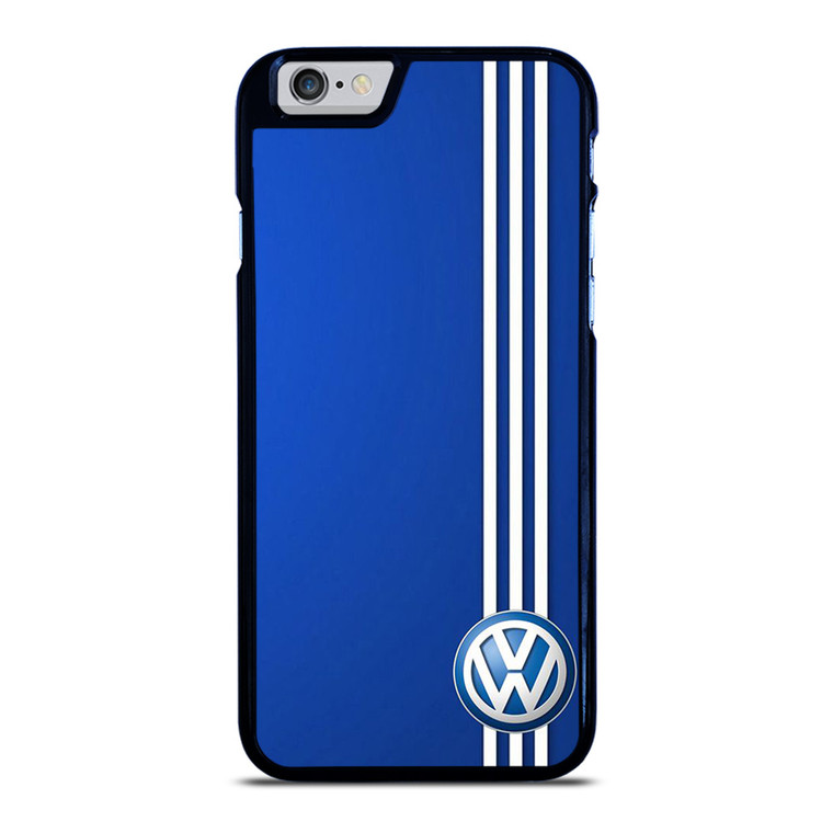VOLKSWAGEN BLUE STRIPE LOGO iPhone 6 / 6S Case Cover