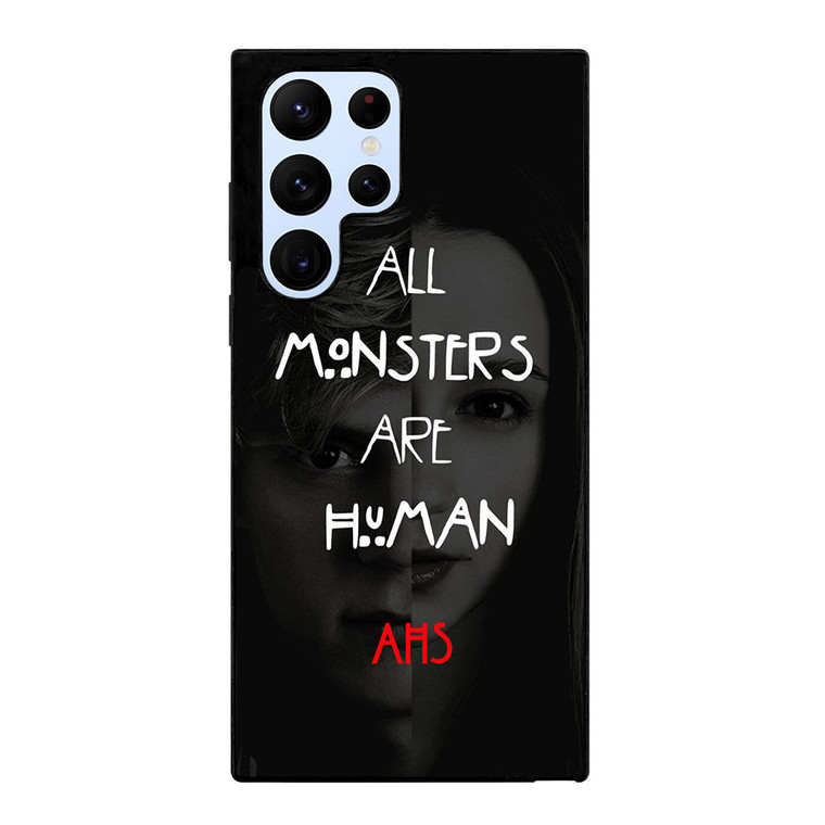 AMERICAN HORROR STORY ALL MONSTERS ARE HUMAN Samsung Galaxy S22 Ultra Case Cover