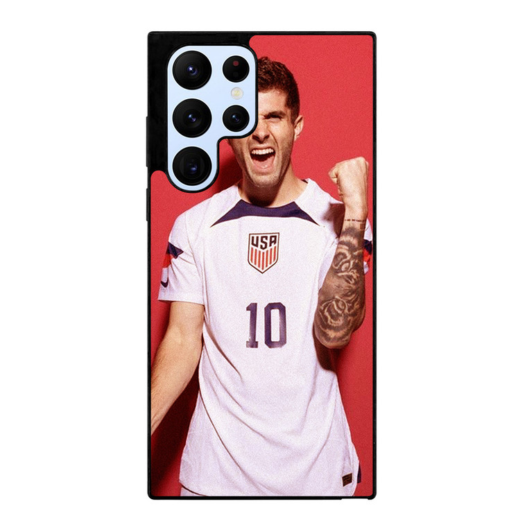 CHRISTIAN PULISIC USMNT SOCCER Samsung Galaxy S22 Ultra Case Cover