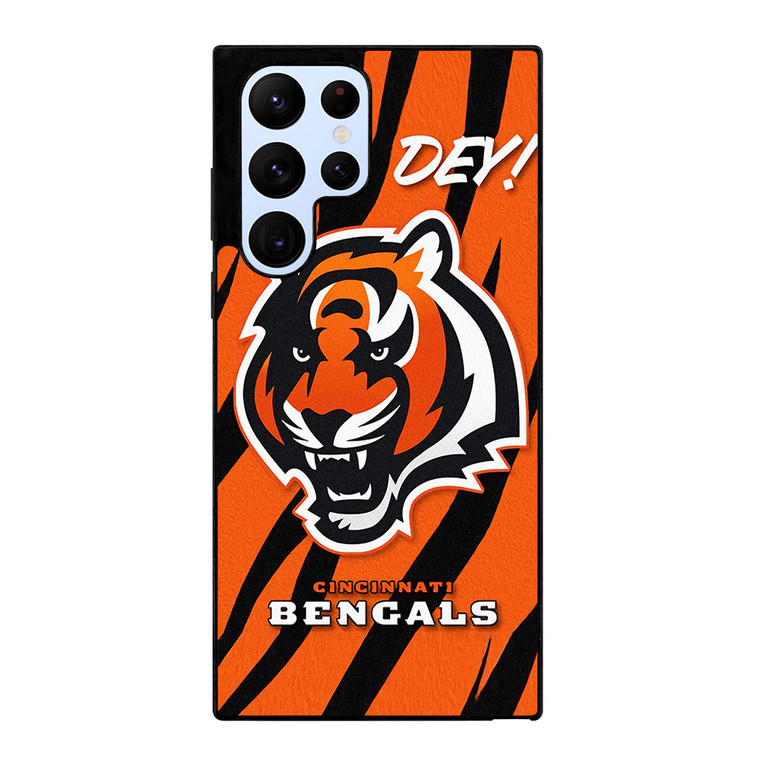 CINCINNATI BENGALS FANS WHO DEY Samsung Galaxy S22 Ultra Case Cover