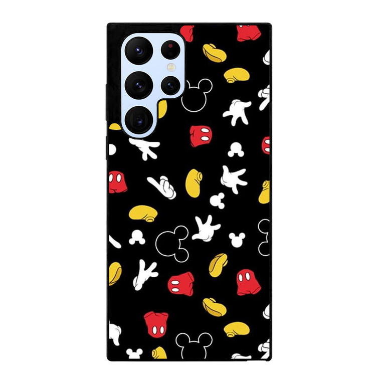 DISNEY MICKEY MOUSE PATTERN Samsung Galaxy S22 Ultra Case Cover