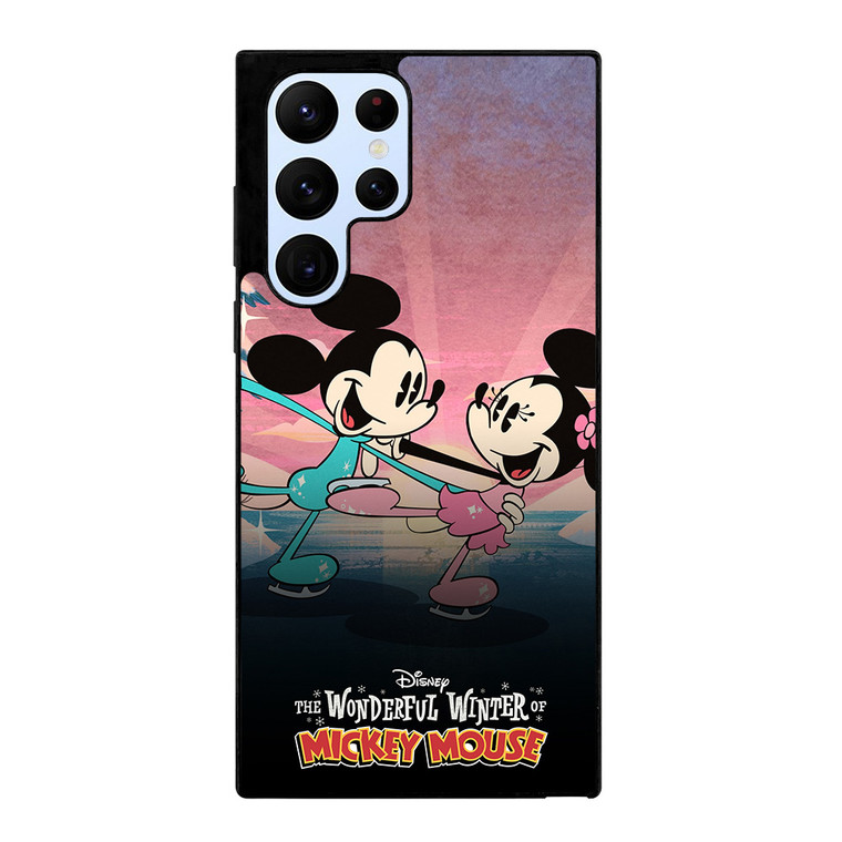 DISNEY WONDERFUL WINTER MICKEY MOUSE Samsung Galaxy S22 Ultra Case Cover