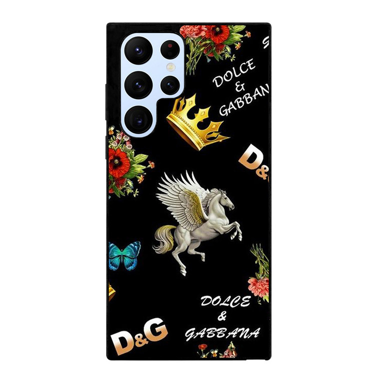 DOLCE AND GABBANA LUXURY PATTERN Samsung Galaxy S22 Ultra Case Cover