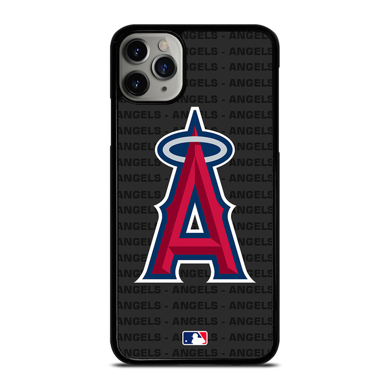 LOS ANGELES ANGELS BASEBALL BLACK iPhone 11 Pro Max Case Cover