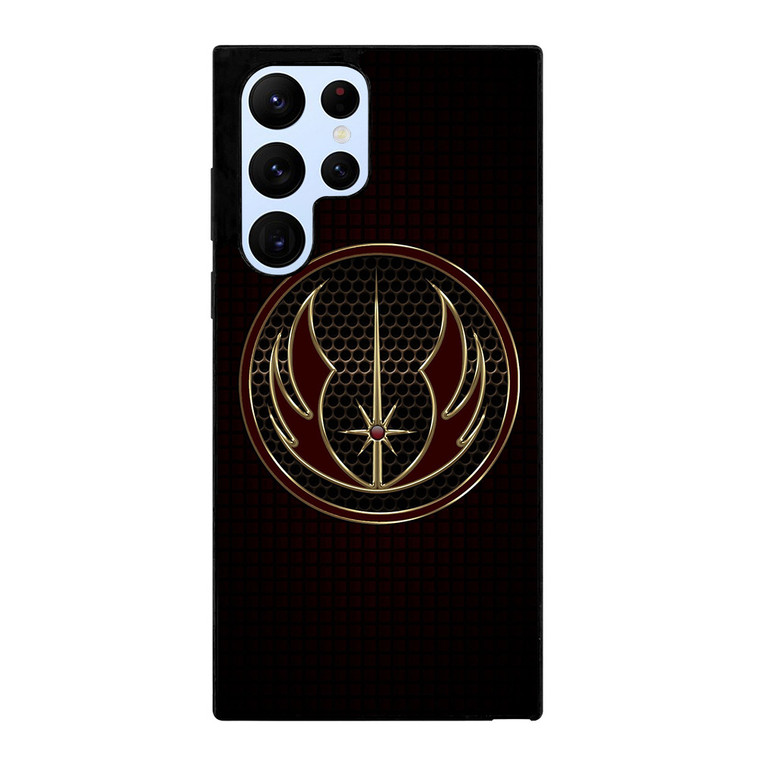 GRAY JEDI STAR WARS METAL SYMBOL Samsung Galaxy S22 Ultra Case Cover