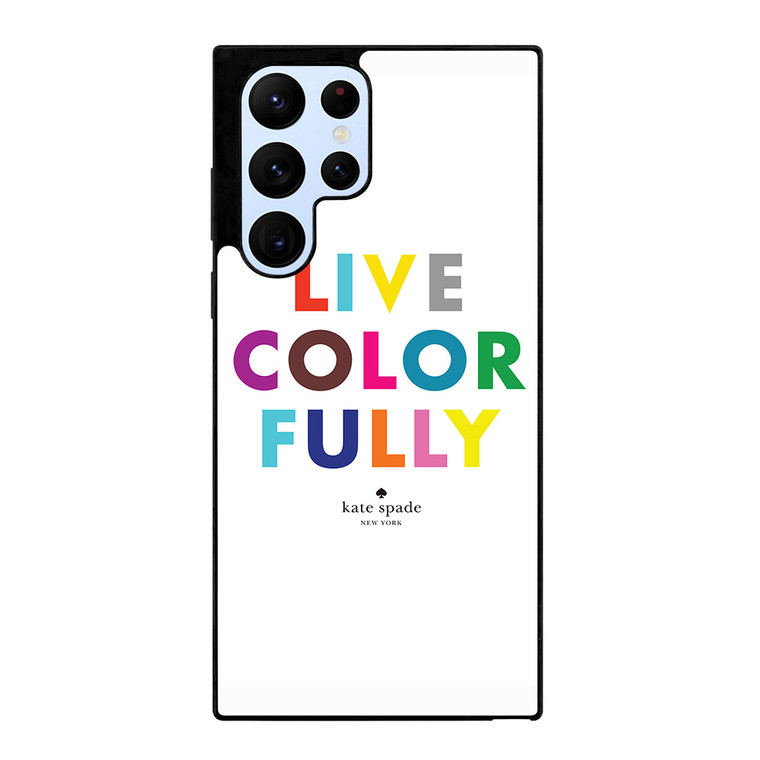 KATE SPADE LIVE COLOR FULLY Samsung Galaxy S22 Ultra Case Cover