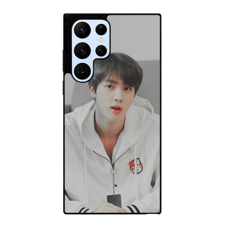 KIM SEOK JIN BTS BANGTAN BOYS BLACK Samsung Galaxy S22 Ultra Case Cover