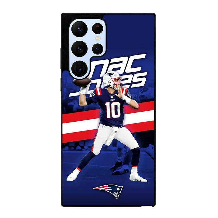MAC JONES NEW ENGLAND PATRIOT FOOTBALL Samsung Galaxy S22 Ultra Case Cover