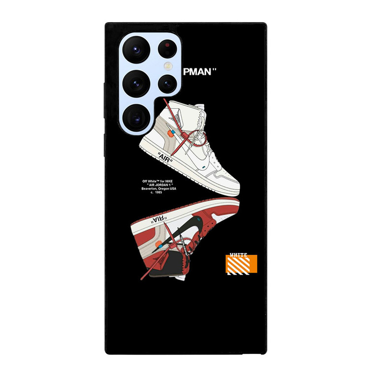 NIKE AIR JORDAN JUMPMAN OFF WHITE Samsung Galaxy S22 Ultra Case Cover