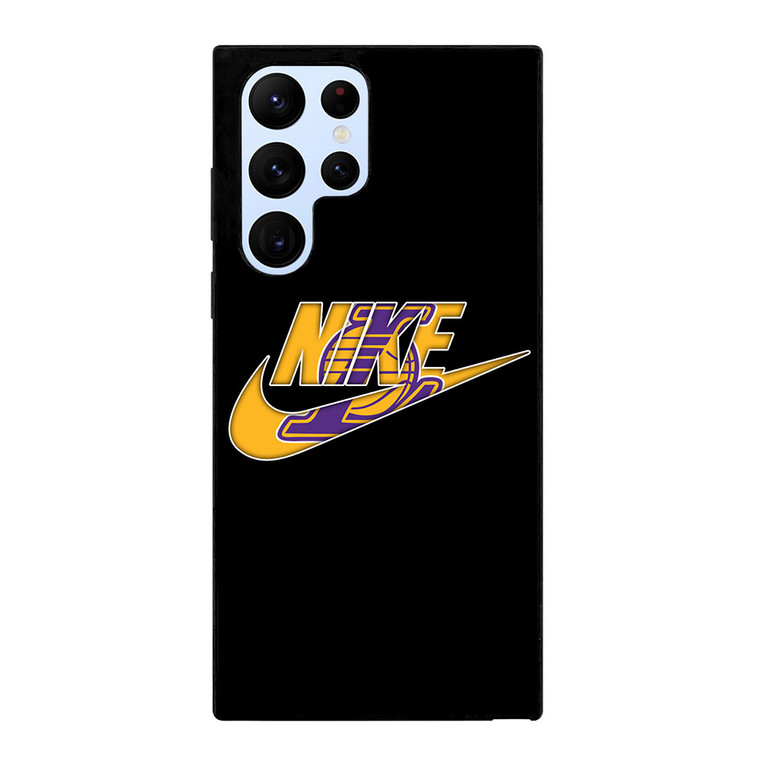 NIKE LOS ANGELES LAKERS SWOOSH Samsung Galaxy S22 Ultra Case Cover