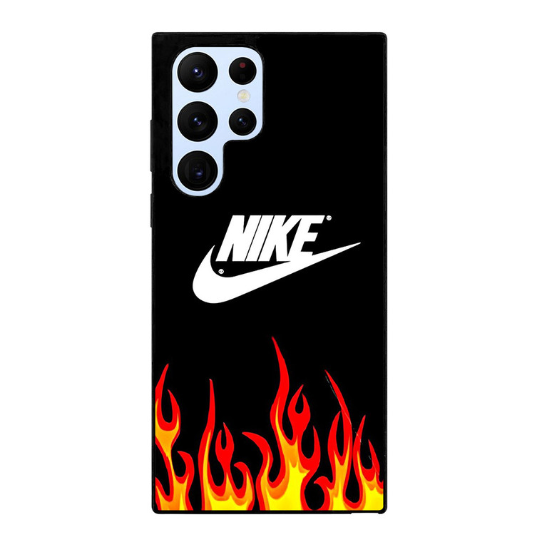 NIKE SWOOSH IN FLAMES Samsung Galaxy S22 Ultra Case Cover