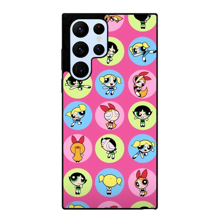 POWERPUFF GIRLS CUTE PATTERN Samsung Galaxy S22 Ultra Case Cover