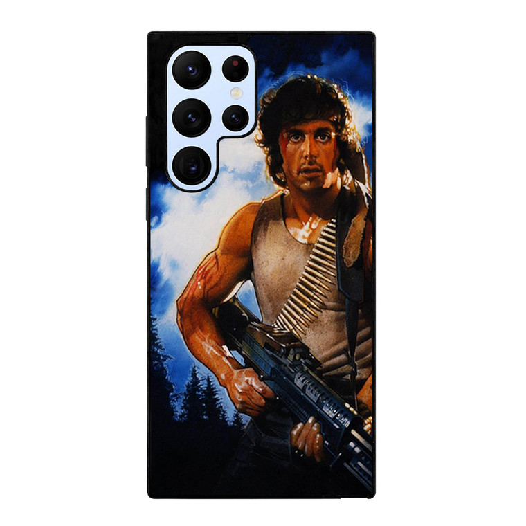 RAMBO FIRST BLOOD CLASSIC MOVIES Samsung Galaxy S22 Ultra Case Cover
