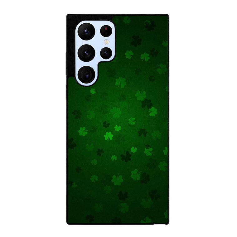 SAINT PATRICKS SHAMROCK LEAF Samsung Galaxy S22 Ultra Case Cover