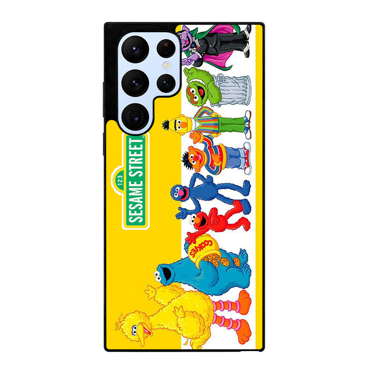 SESAME STREET MUPPETS CHARACTERS Samsung Galaxy S22 Ultra Case Cover