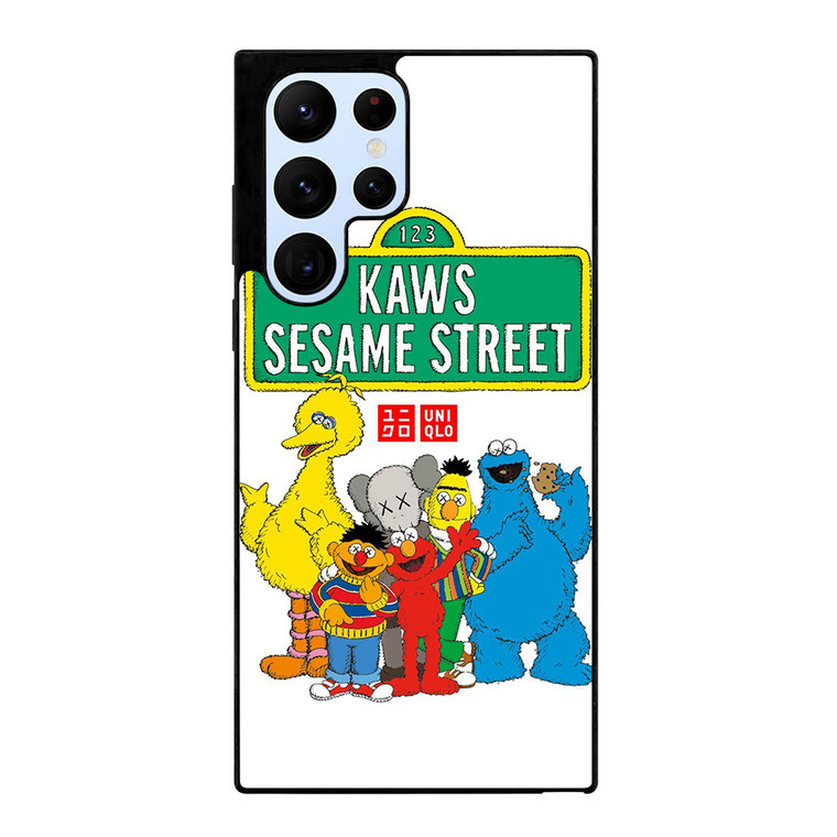SESAME STREET MUPPETS X KAWS UNIQLO Samsung Galaxy S22 Ultra Case Cover