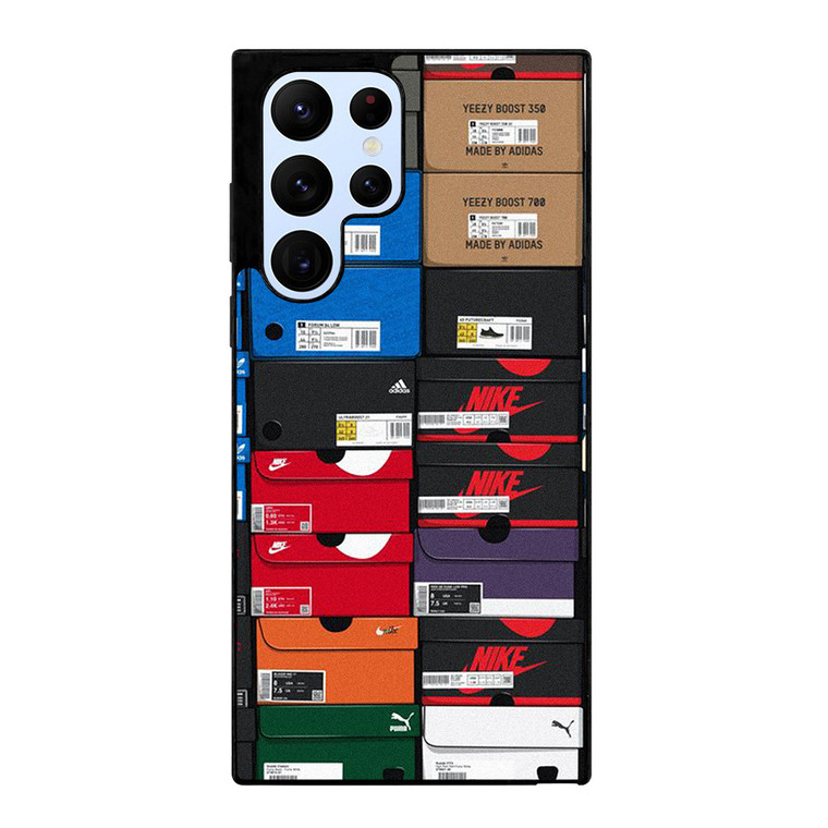 SNEAKERS BOX STACKED Samsung Galaxy S22 Ultra Case Cover