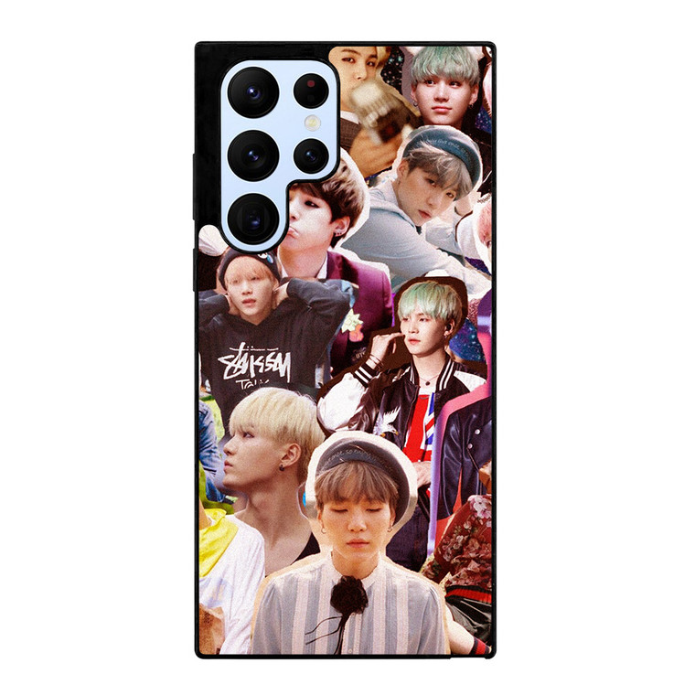 SUGA BTS BANGTAN BOYS COLLAGE Samsung Galaxy S22 Ultra Case Cover