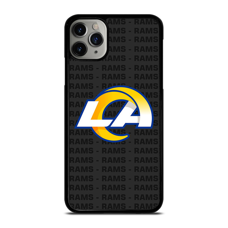 LOS ANGELES RAMS FOOTBALL TEXT iPhone 11 Pro Max Case Cover