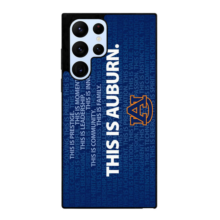 THIS IS AUBURN TIGERS FOOTBALL Samsung Galaxy S22 Ultra Case Cover