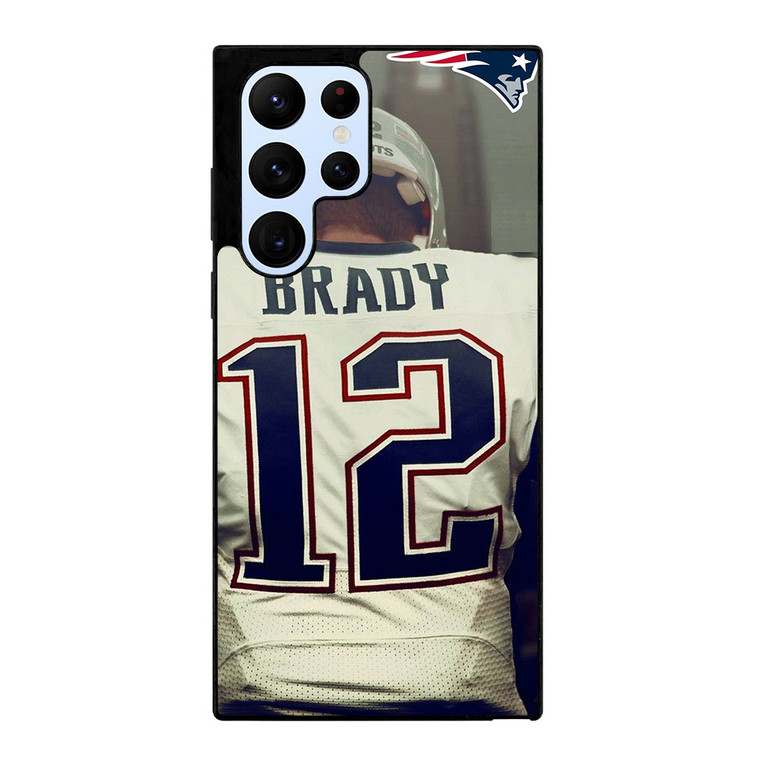 TOM BRADY JERSEY NEW ENGLAND PATRIOTS Samsung Galaxy S22 Ultra Case Cover
