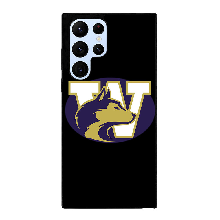 WASHINGTON HUSKIES FOOTBALL SYMBOL Samsung Galaxy S22 Ultra Case Cover