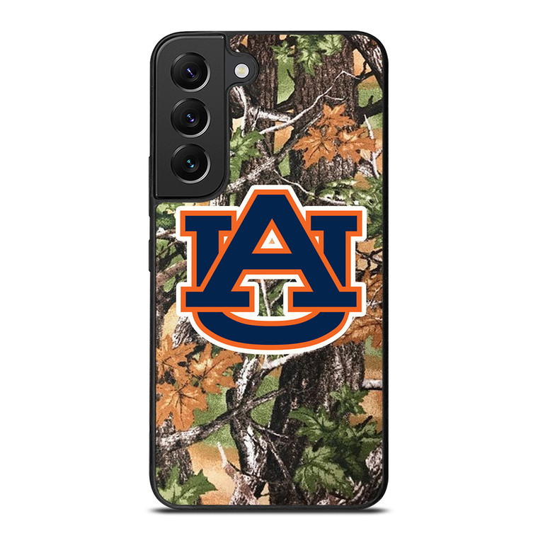 AUBURN TIGERS CAMO LEAF Samsung Galaxy S22 Plus Case Cover