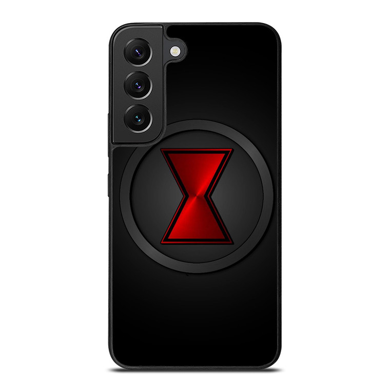 BLACK WIDOW METAL LOGO Samsung Galaxy S22 Plus Case Cover