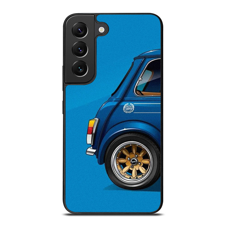 BLUE MINI COOPER COOL Samsung Galaxy S22 Plus Case Cover